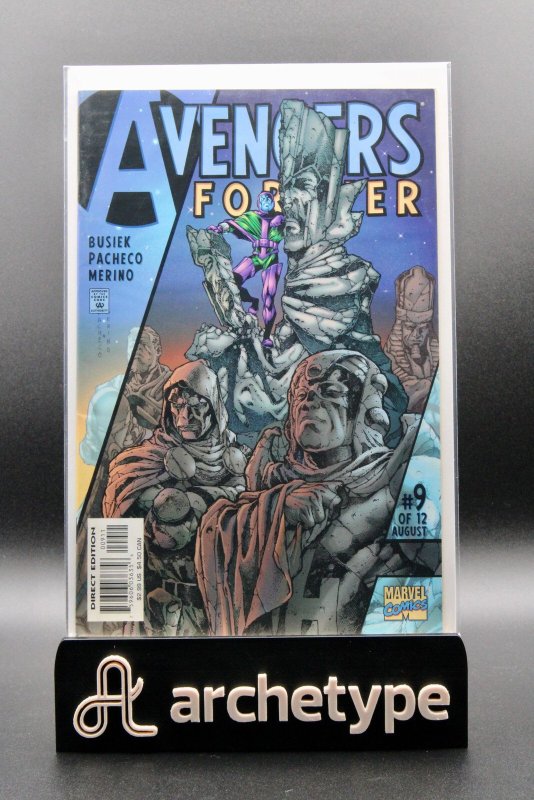 Avengers Forever #9 (Marvel Comics, 1999), raw, ungraded comic book — front cover