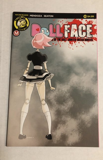 DollFace #10 (2017), raw, ungraded comic book — front cover