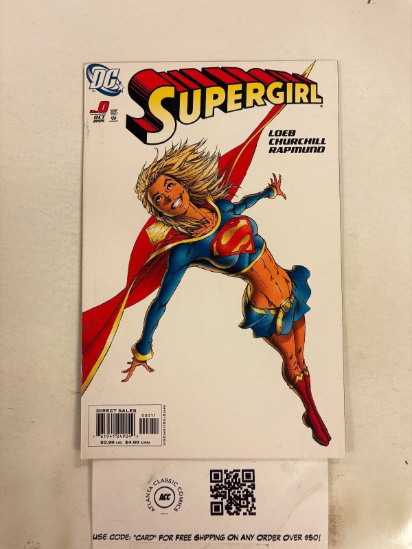 Supergirl #0 (DC Comics), raw comic book in NM condition — front cover