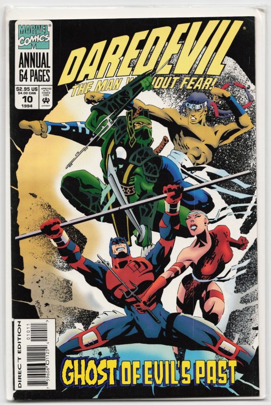Daredevil Annual #10 (Marvel Comics, 1994), raw, ungraded comic book — front cover