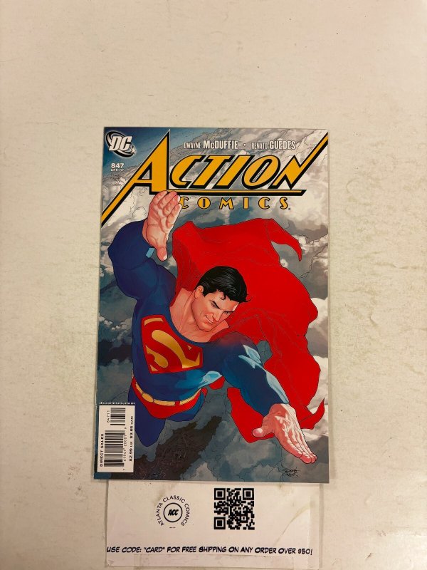 Action Comics #847 (DC Comics), raw comic book in NM condition — front cover