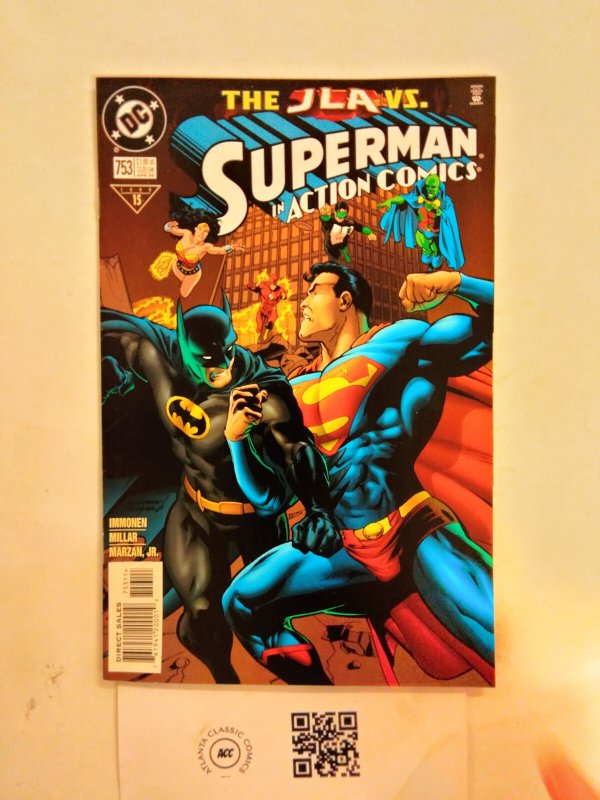 Action Comics #753 (DC Comics), raw comic book in NM condition — front cover