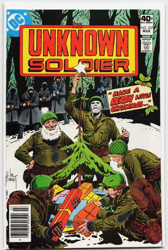 Unknown Soldier #237 (DC Comics, 1980), raw, ungraded comic book — front cover