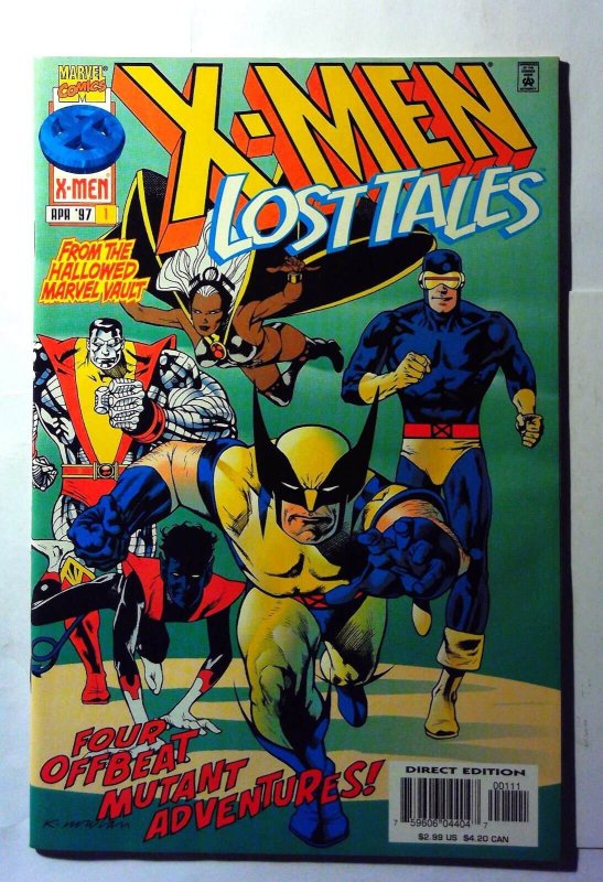X-Men Lost Tales #1 (Marvel Comics, 1997), raw, ungraded comic book — front cover