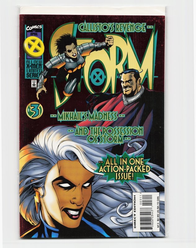Storm #3 (1996), raw, ungraded comic book — front cover