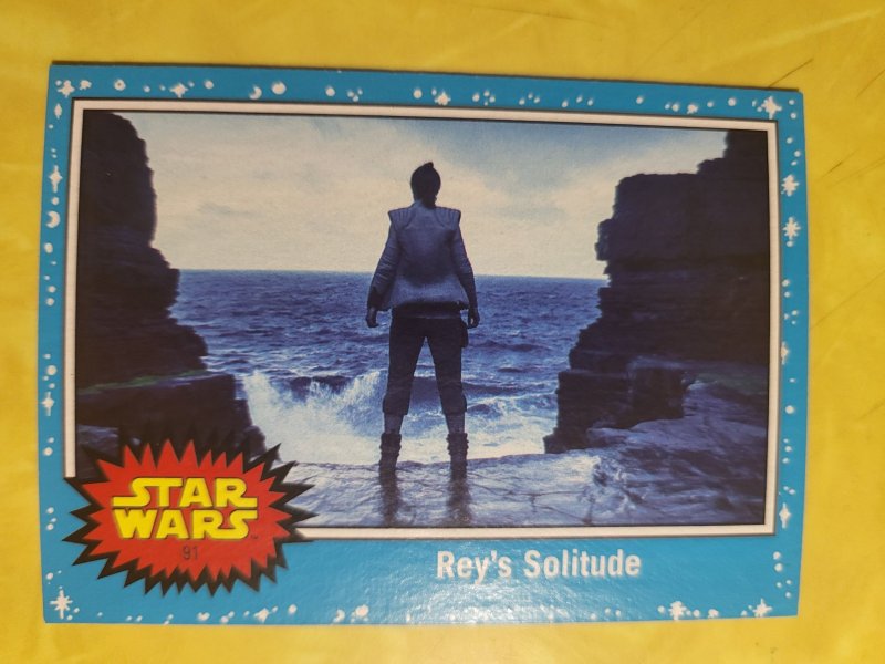 2015 Star Wars: Journey to Star Wars: The Last Jedi Blue Parallel #91 (2015), raw, ungraded comic book — front cover