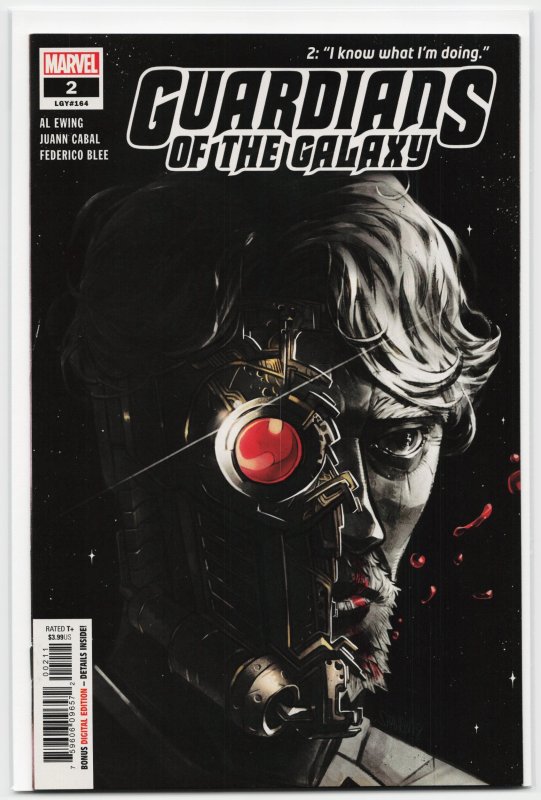 Guardians of the Galaxy #2 (Marvel Comics, 2020), raw, ungraded comic book — front cover