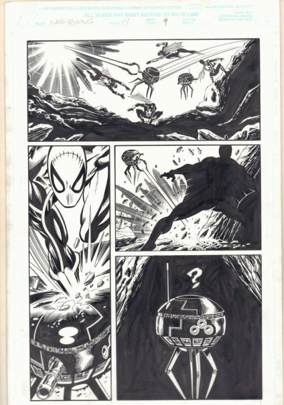 Webspinners: Tales of Spider-Man #14 (Marvel Comics, 2000), raw, ungraded comic book — front cover