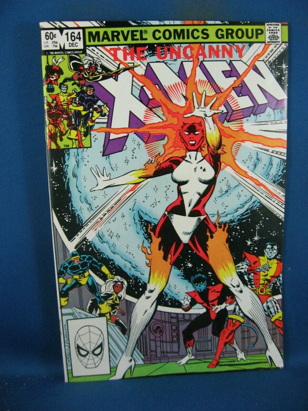 Uncanny X-Men #164 (Marvel Comics, 1984), raw comic book in NM condition — front cover
