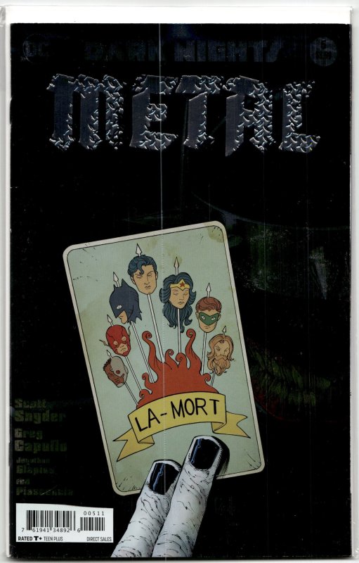Dark Nights: Metal #5 (DC Comics, 2018), raw, ungraded comic book — front cover