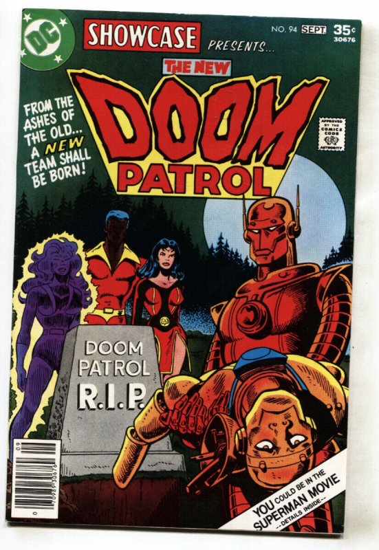 Showcase #94 (DC Comics), raw comic book in VF+ condition — front cover