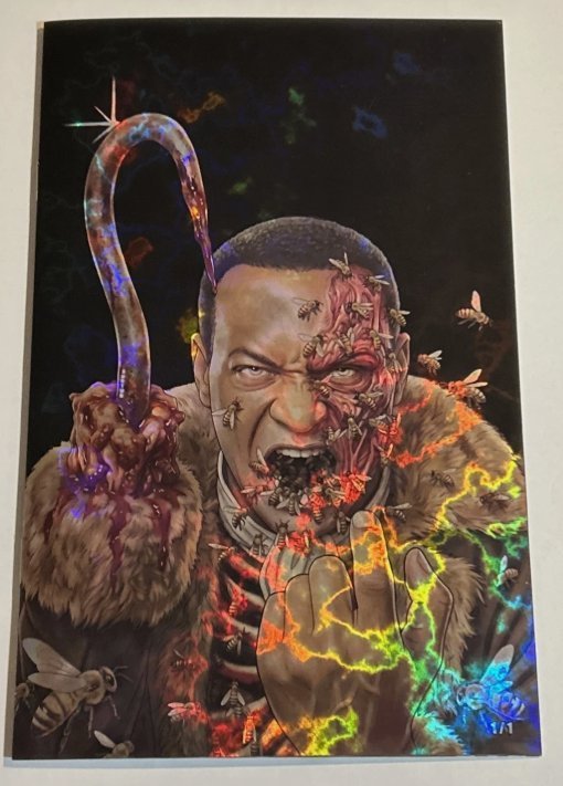 Candyman Surtur's Horror Homage Blind Bag Lava Foil LTD 1/1 NM+ Grail, raw comic book in NM+ condition — front cover