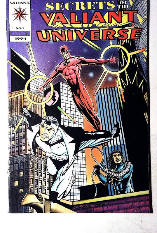 Secrets of the Valiant Universe #1 (Valiant Comics, 1994), raw, ungraded comic book — front cover