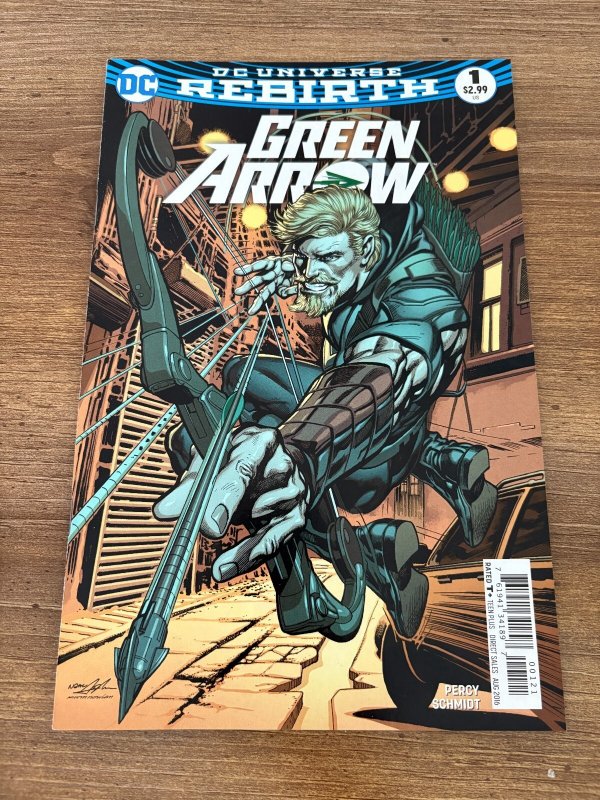 Green Arrow #1 (DC Comics), raw comic book in NM condition — front cover