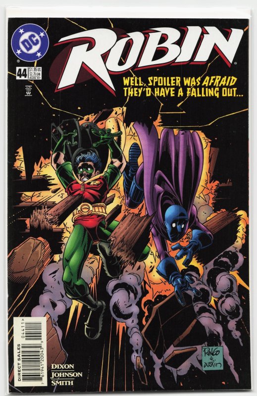 Robin #44 (DC Comics, 1997), raw, ungraded comic book — front cover