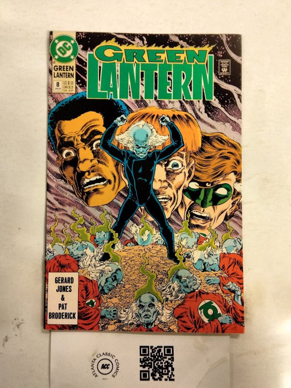 Green Lantern #8 (DC Comics, 2006), raw comic book in NM condition — front cover