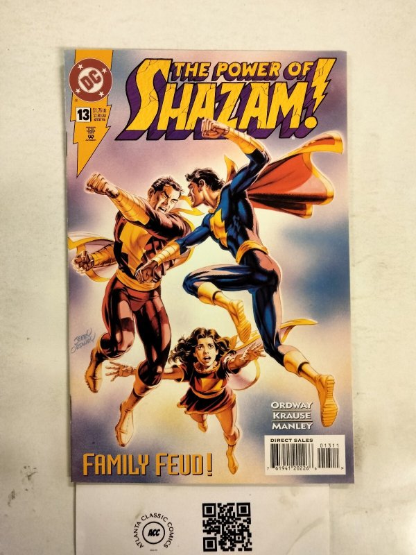 The Power of Shazam! #13 (DC Comics), raw comic book in NM condition — front cover