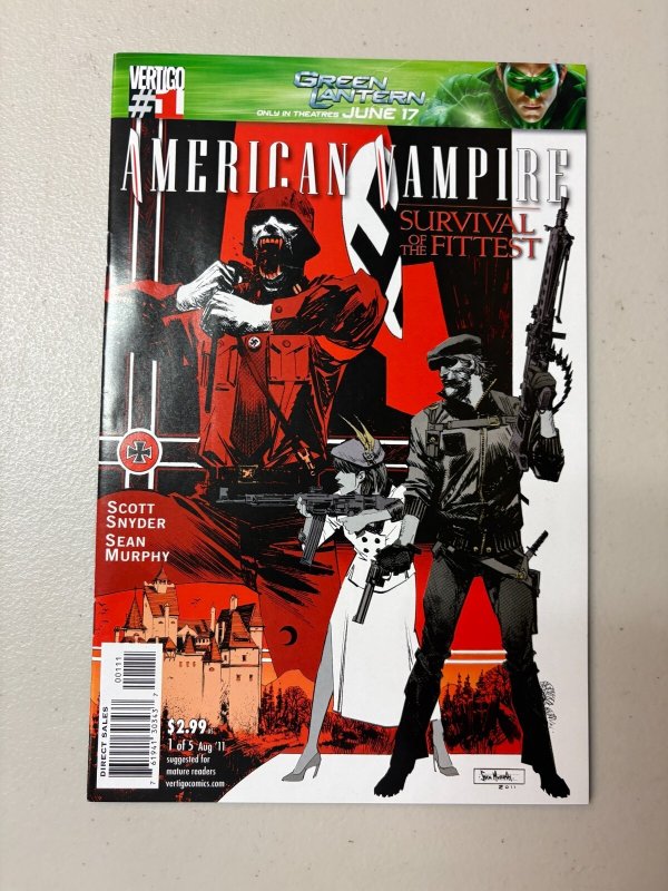 Lot of 7 American Vampire DC Vertigo Comic Books 1 2 3 4 5 + 1 1 Special 13 J328 (DC Comics), raw, ungraded comic book — front cover