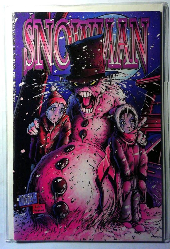 Snowman #2 (1996), raw, ungraded comic book — front cover