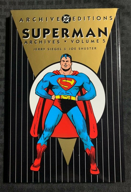 2000 Superman Archives v.5 Hc/dj Nm-/vf 1st DC / Fisherman Collection (DC Comics, 2000), raw comic book in NM- condition — front cover