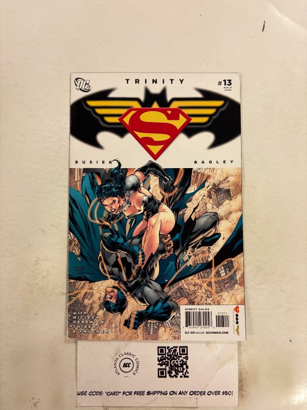 Trinity #13 (DC Comics), raw comic book in NM condition — front cover