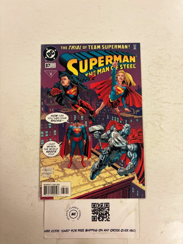 Superman the Man of Steel #88 (DC Comics, 1999), raw comic book in NM condition — front cover
