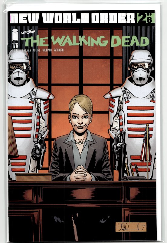 The Walking Dead #176 (Image Comics, 2018), raw, ungraded comic book — front cover