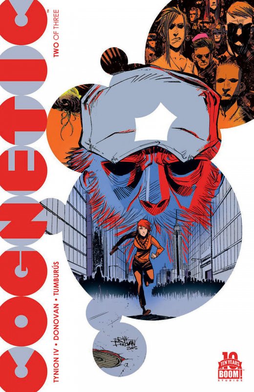 Cognetic #2 (Boom! Studios, 2015), raw comic book in VF/NM condition — front cover