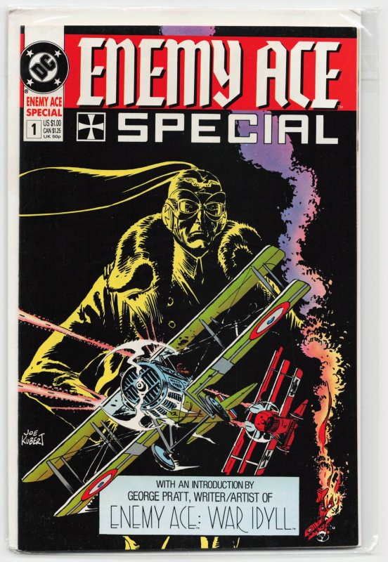 Enemy Ace Special (1990) Enemy Ace (DC Comics, 1990), raw, ungraded comic book — front cover