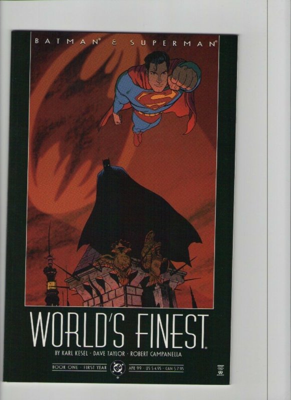 World's Finest #1-10 - Batman Superman Mini-Series - 1999 (Grade 6.0-9.2) WH (DC Comics, 1999), raw comic book in 6.0 condition — front cover