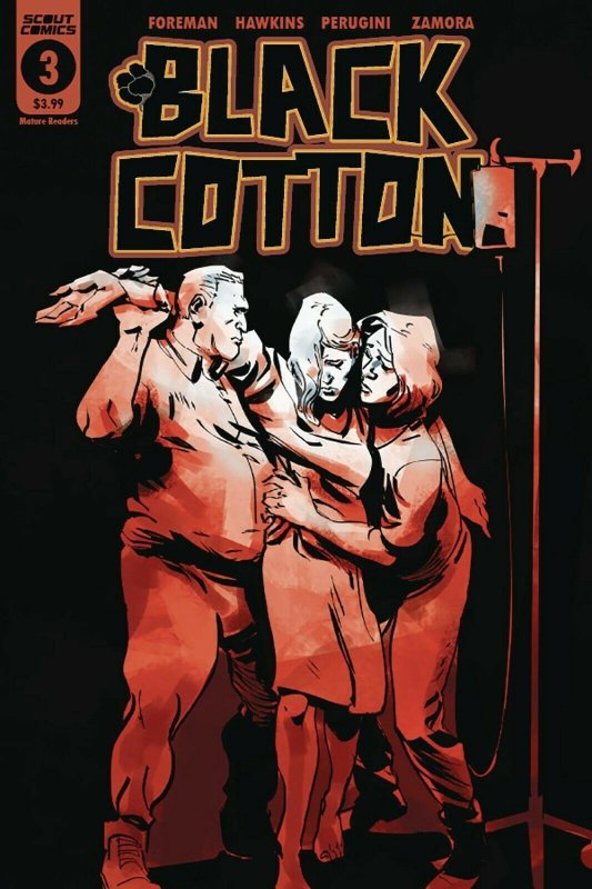 Black Cotton #3 (2021), raw, ungraded comic book — front cover