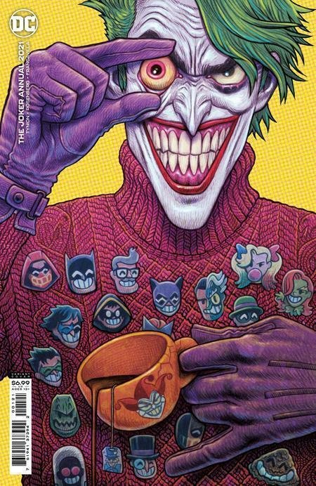 Joker Annual #1 (DC Comics, 2021), raw, ungraded comic book — front cover