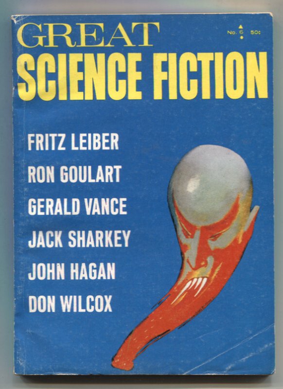 Great Science Fiction #6, raw, ungraded comic book — front cover