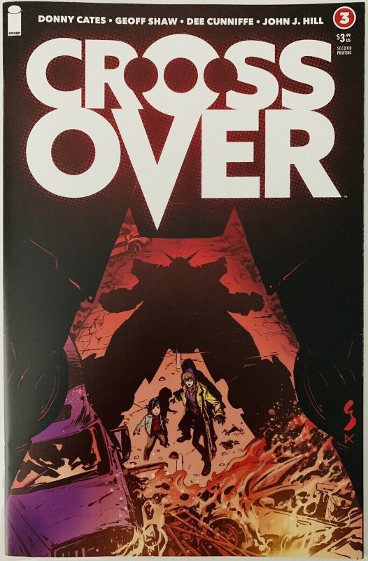 Crossover #3 (Image Comics, 2020), raw comic book in NM- condition — front cover