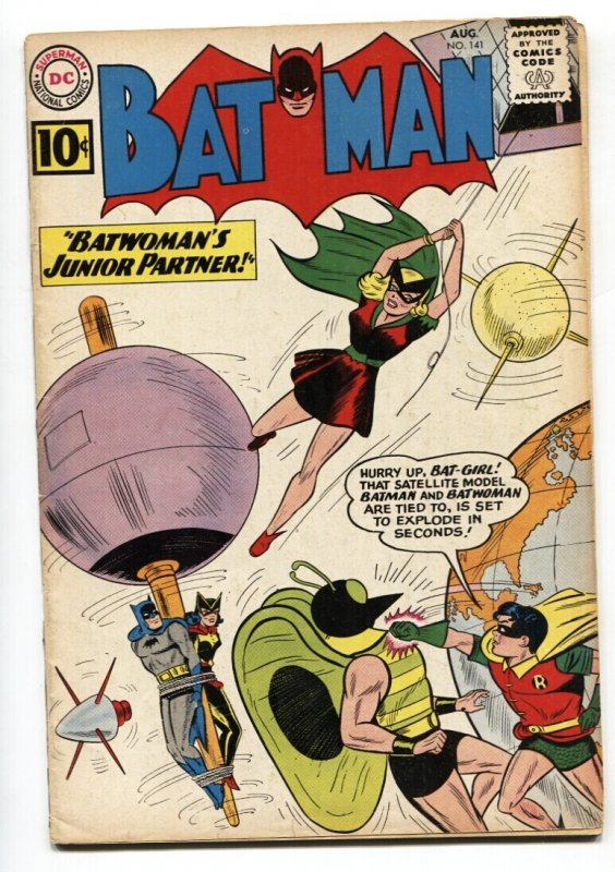 Batman #141 (DC Comics, 1961), raw comic book in VG+ condition — front cover