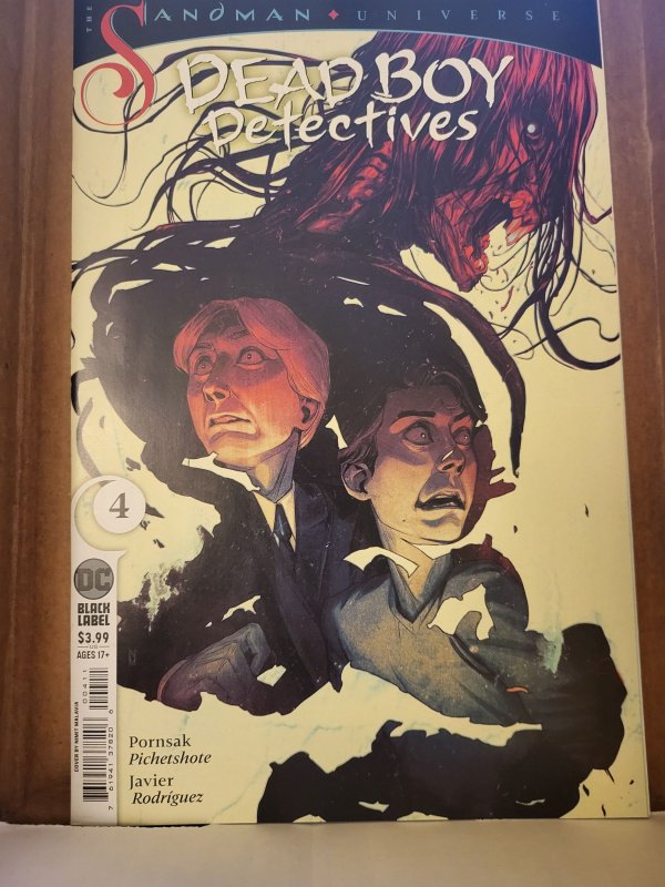 The Sandman Universe: Dead Boy Detectives #4 (2023), raw, ungraded comic book — front cover