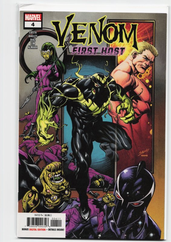 Venom: First Host #4 (2018), raw, ungraded comic book — front cover