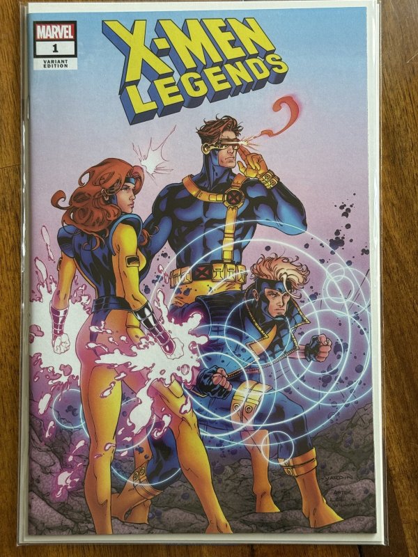X-Men Legends #1 (Marvel Comics, 2021), raw comic book in NM+ 9.6 condition — front cover