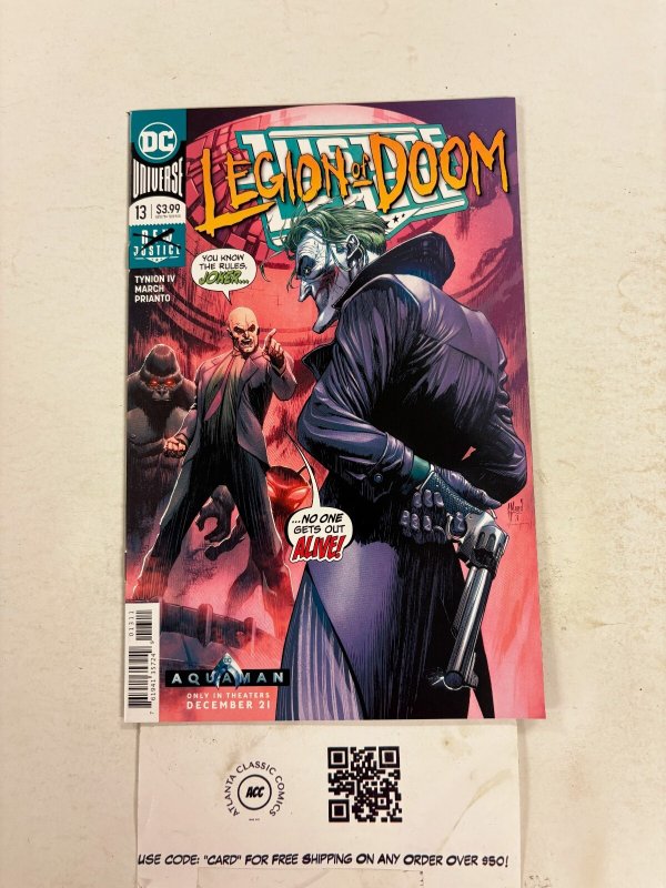 Justice League #13 (DC Comics, 2017), raw comic book in NM condition — front cover