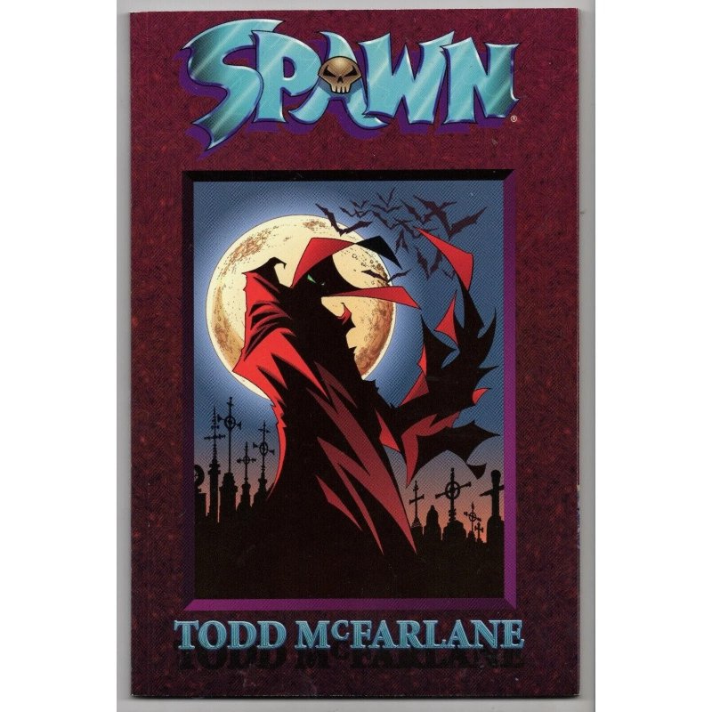 Spawn Trade Paperback Vol. 1 – Comics McFarlane TPB First Print – Image (1995) (1995), raw, ungraded comic book — front cover