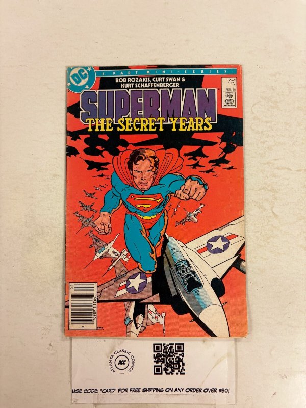 Superman the Secret Years #1 (DC Comics), raw comic book in VF condition — front cover