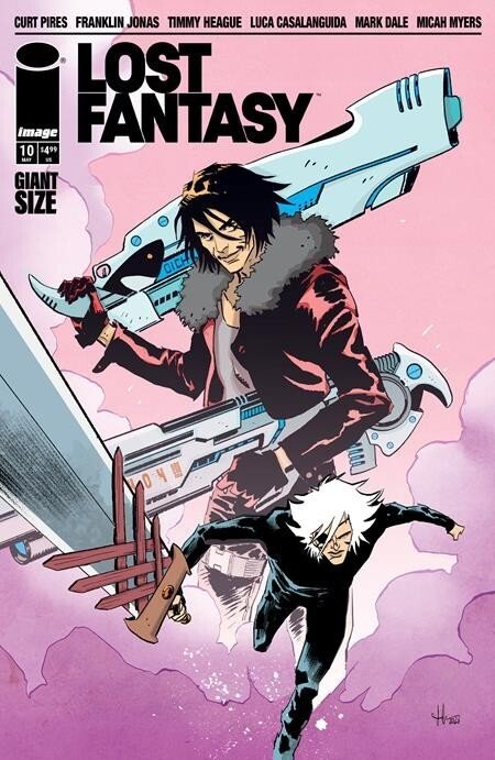 Lost Fantasy #10 (Image Comics, 2026), raw, ungraded comic book — front cover