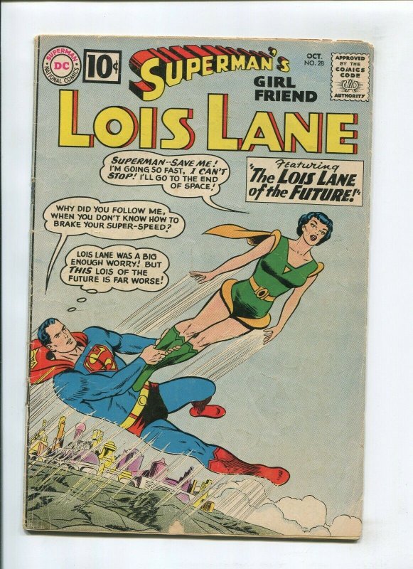 Supermans Girlfriend Lois Lane #28 (1961), raw comic book in 3.0 condition — front cover