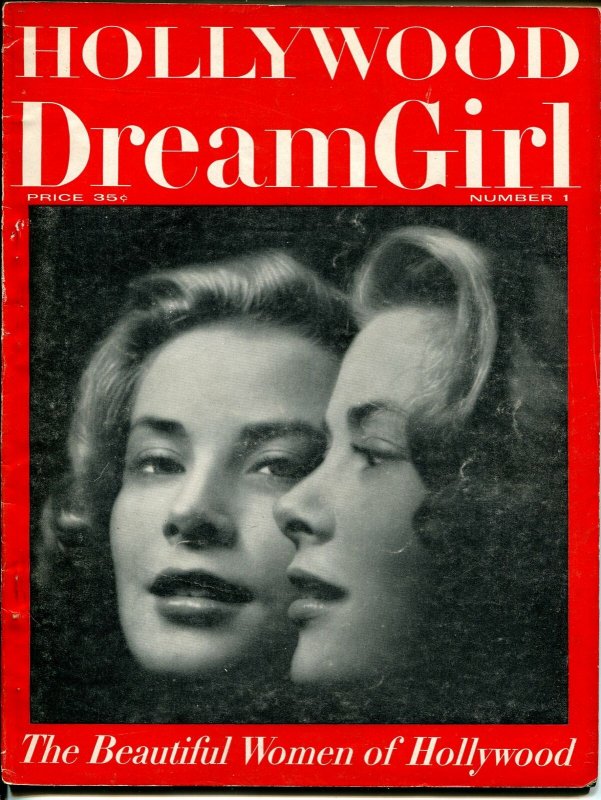 Hollywood DreamGirl #1 (1950), raw comic book in VG condition — front cover