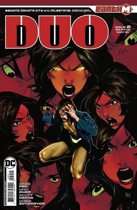 Duo #2 (DC Comics, 2022), raw, ungraded comic book — front cover