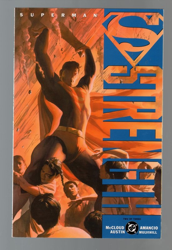 Superman: Strength-Book 2-Scott McCloud-TPB-trade, raw, ungraded comic book — front cover