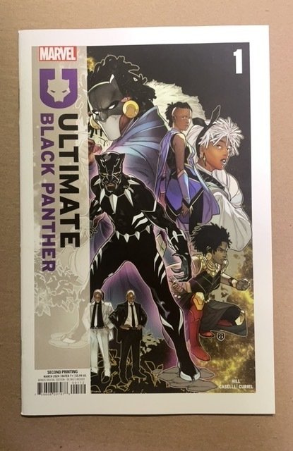 Ultimate Black Panther #1 (2024), raw, ungraded comic book — front cover