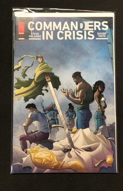Commanders in Crisis #11 (2021), raw, ungraded comic book — front cover