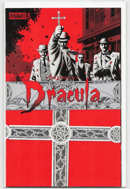 The Complete Dracula #3 (Dynamite Entertainment, 2009), raw, ungraded comic book — front cover