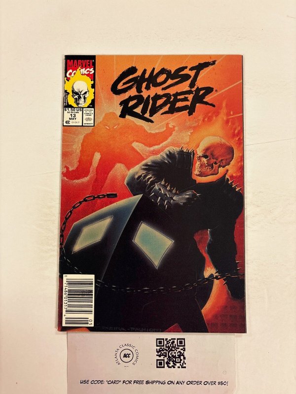 Ghost Rider #13 (Marvel Comics), raw comic book in NM condition — front cover